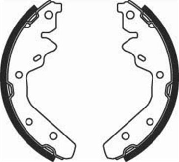 Гальмівні колодки барабанні STARLINE BC 07630