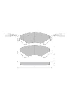 Гальмівні колодки дискові STARLINE BD S849P