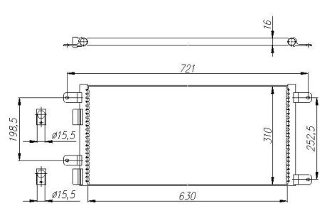 Конденсер STARLINE IVA5058