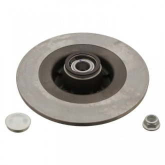 Тормозной диск с подшипником колеса, импульсным кольцом абс, гайкой оси и защитным колпачком SWAG 60 92 8155 (фото 1)