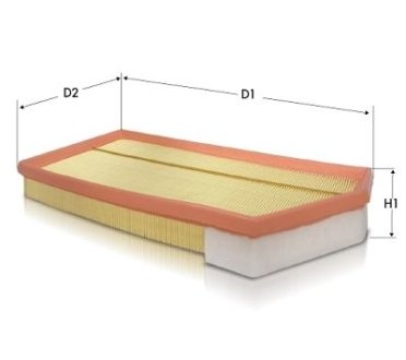 Фільтр повітряний Mercedes W213 220D (OM654) TECNECO AR1635PM