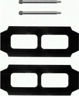 Комплектующие, колодки дискового тормоза TEXTAR 82017000 (фото 1)