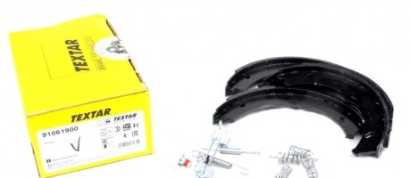 Комплект тормозных колодок, стояночная тормозная система TEXTAR 91061900