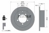 Диск гальмівний CHRYSLER/MITSUBISHI Sebring/Lancer/Outlander "R D=262mm "95-13 TEXTAR 92136103 (фото 1)