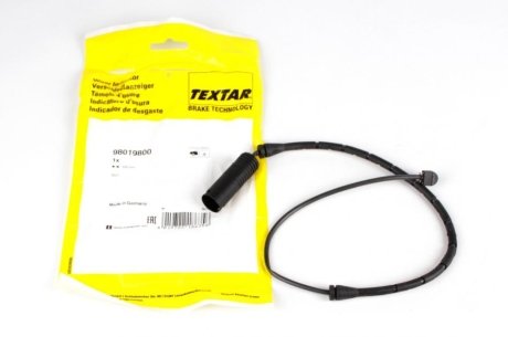 Сигнализатор, износ тормозных колодок TEXTAR 98019800 (фото 1)