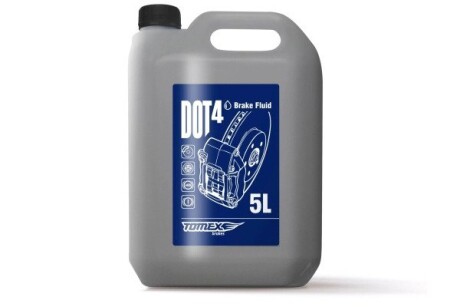 Гальмiвна рiдина DOT-4 5L TOMEX DO45