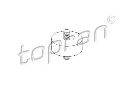 Крепление радиатора TOPRAN 103 606 (фото 1)