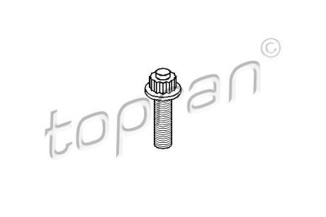 Болт шкива коленвала TOPRAN 108642 (фото 1)