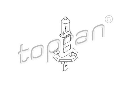 Автолампа H1 12V 55W TOPRAN 109100