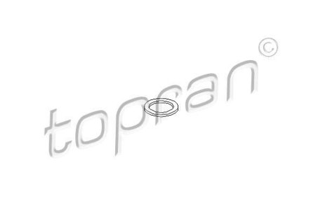 Кольцо уплотнительное пробки маслосливной TOPRAN 111 966 (фото 1)