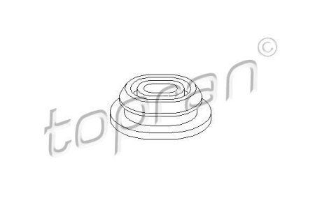 Подушка радиатора TOPRAN 112412 (фото 1)