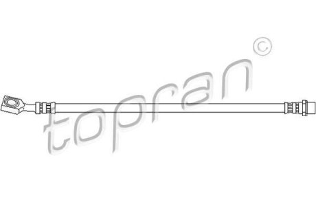 Гальмiвний шланг TOPRAN 207223