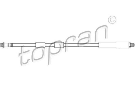 Гальмiвний шланг TOPRAN 720894 (фото 1)