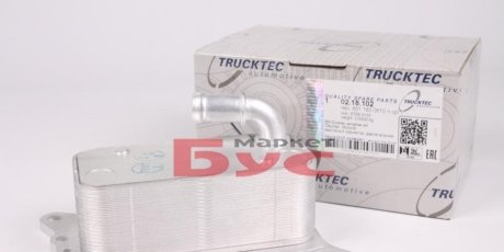 Радиатор масляний теплообміник TRUCKTEC 02.18.102 (фото 1)