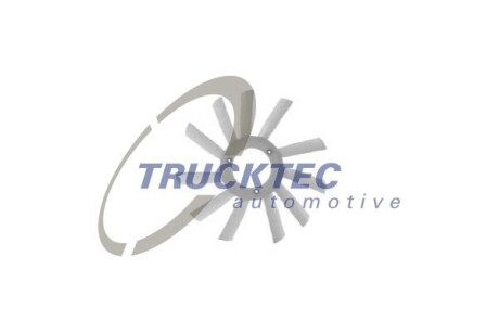 Крыльчатка вентилятора, охлаждение двигателя TRUCKTEC 0219029