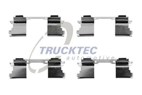 Комплектующие, колодки дискового тормоза TRUCKTEC 02.35.292 (фото 1)