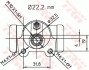 Колесный тормозной цилиндр TRW BWH374 (фото 2)