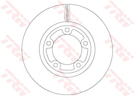 Гальмівний диск TRW DF6712