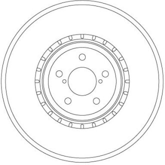 Гальмівний диск TRW DF6923S (фото 1)