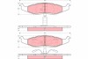 Колодки гальмівні дискові, комплект TRW GDB4006 (фото 1)