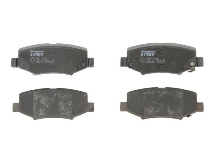 Колодки тормозные задние дисковые TRW GDB4145 (фото 1)