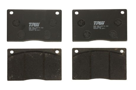 Колодки гальмівні дискові, комплект TRW GDB585