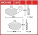 Гальмівні колодки TRW MCB662 (фото 1)