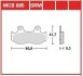 Колодки гальмівні дискові, комплект TRW MCB685SRM (фото 1)