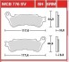 Гальмівна колодка (диск) TRW MCB776SH (фото 1)