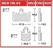 Колодки гальмівні дискові, комплект TRW MCB795CRQ (фото 1)