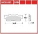 Колодки гальмівні дискові, комплект TRW MCB830SRM (фото 1)