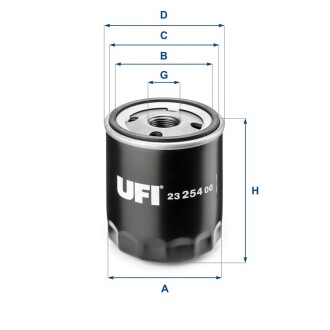 Масляний фiльтр UFI 23.254.00