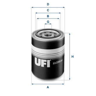 Масляний фiльтр UFI 23.256.00