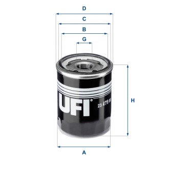 Масляний фiльтр UFI 23.479.00