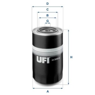 Топливный фильтр UFI 2430800