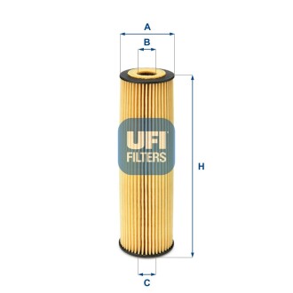 Фільтр масляний UFI 25.050.00