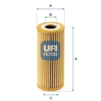 Фільтр масляний UFI 25.067.00