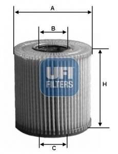 Фільтр масляний UFI 25.191.00