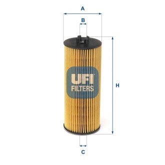 Масляний фiльтр UFI 25.204.00