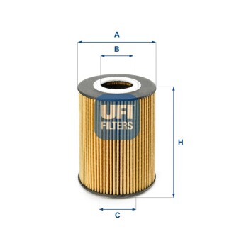 Масляний фiльтр UFI 25.210.00