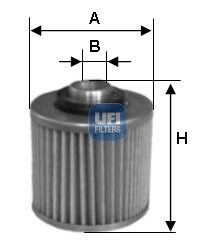 Масляний фiльтр UFI 25.514.00