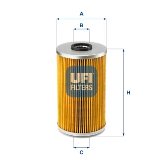 Масляний фiльтр UFI 25.555.00