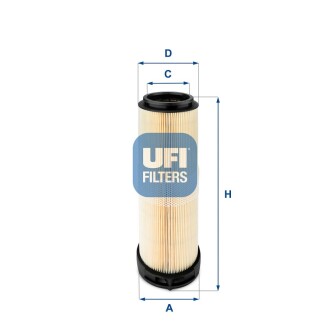 Воздушный фильтр UFI 27.596.00