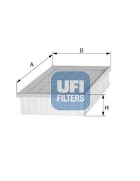 Повітряний фільтр UFI 30.010.00