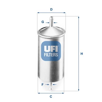 Паливний фільтр UFI 31.501.00