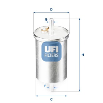 Топливный фильтр UFI 31.835.00