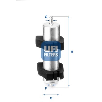 Топливный фильтр UFI 31.922.00