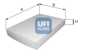 Фильтр салона UFI 53.010.00