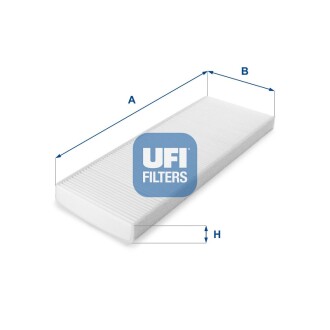 Фильтр, воздух во внутренном пространстве UFI 53.014.00