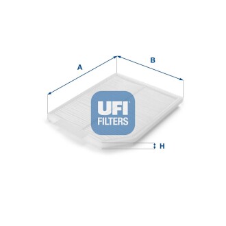 Фильтр, воздух во внутренном пространстве UFI 53.018.00